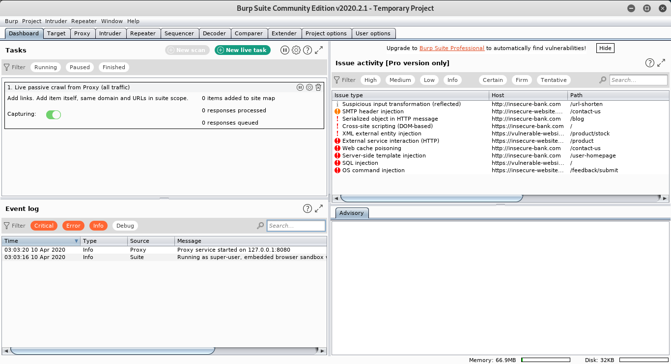 Burp Suite Professional