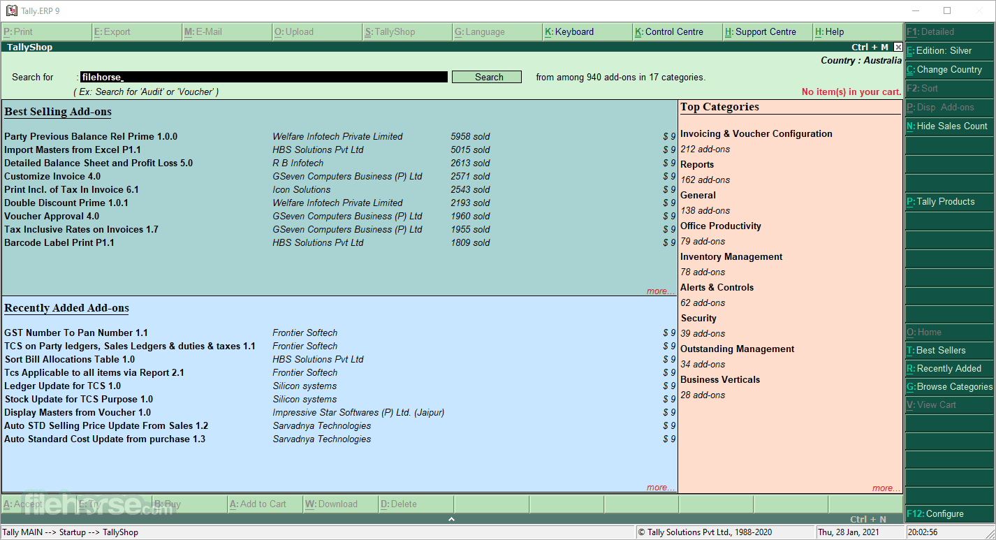 Tally Erp 11.175