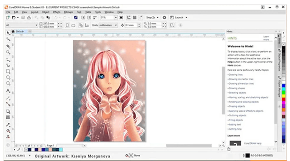 Corel DRAW X8