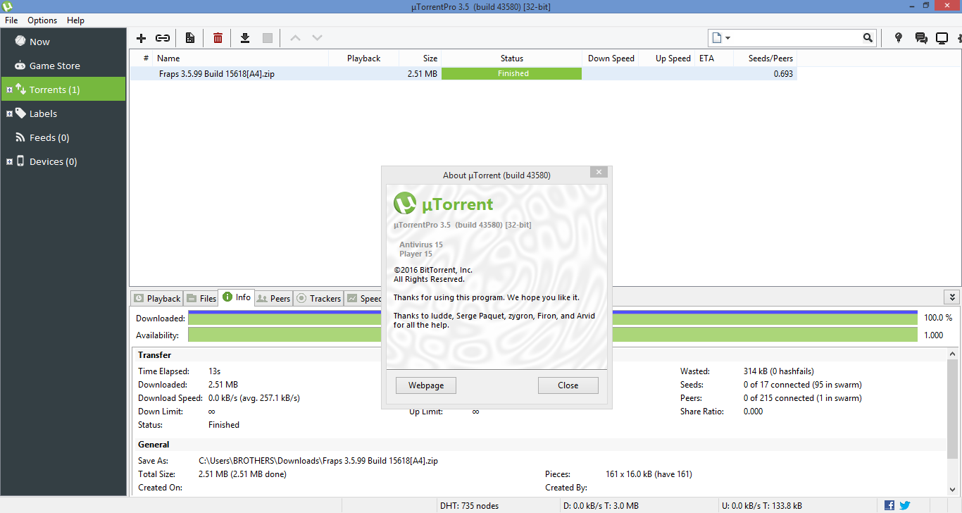 uTorrent Pro