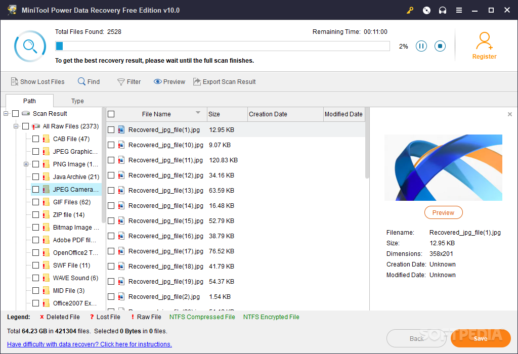 MiniTool Power Data Recovery 