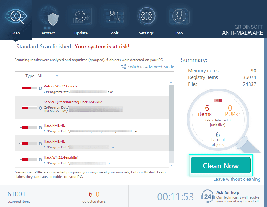 GridinSoft Anti-Malware 4.3.17