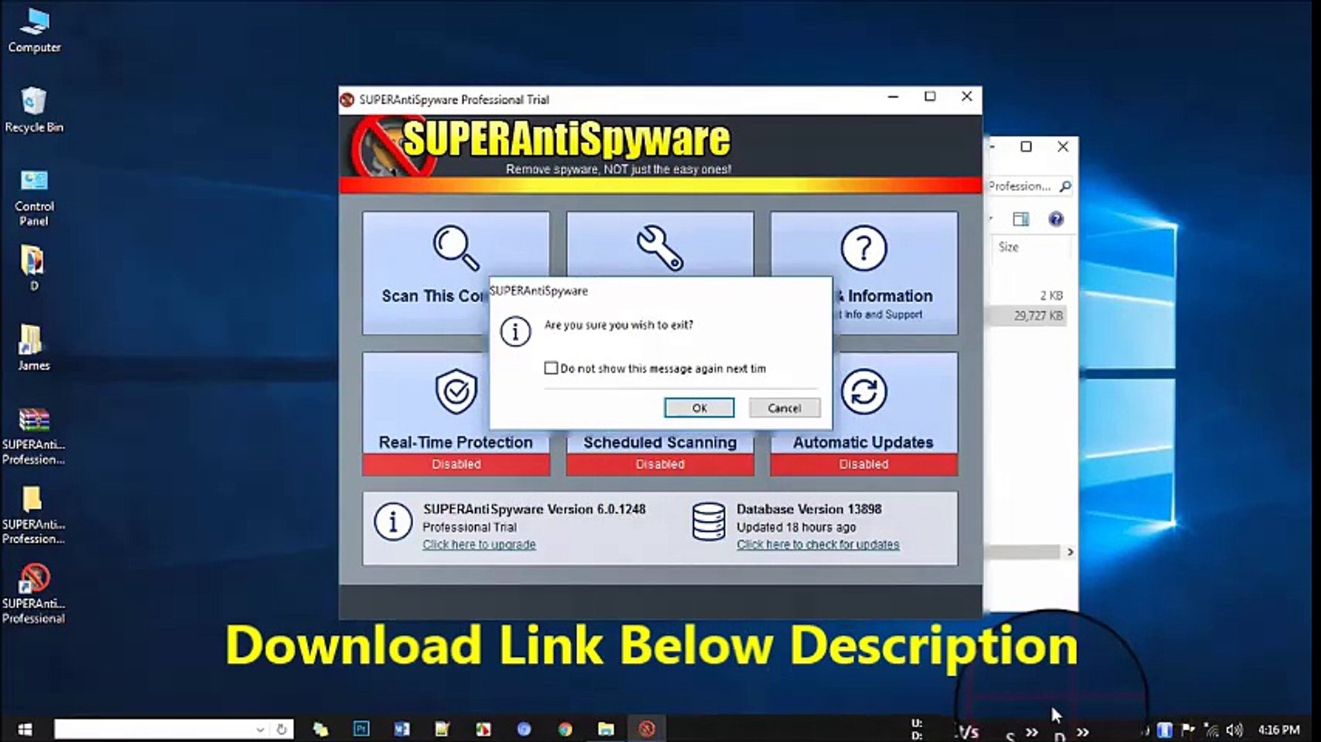 SUPERAntiSpyware Professional X 10.0.2466